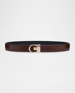 New Logo Reversible Leather Belt