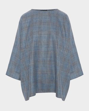 Boat-Neck Top (Long Length)