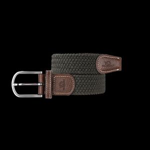 Billybelt - Ceinture tressée élastique unie - Taille 110 - Kaki