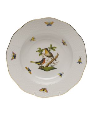 Rothschild Bird Rim Motif 8 Soup Plate