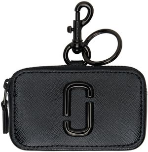 Marc Jacobs Black 'The Nano Snapshot Charm' Coin Pouch