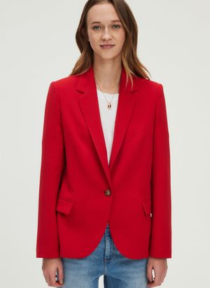 Pablo - Veste tailleur - Taille 44 - Rouge
