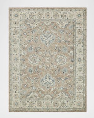 Claremont Hand-Tufted Oushak Rug, 9' x 12'