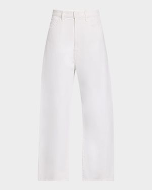 The Full-Pipe Ankle Jeans