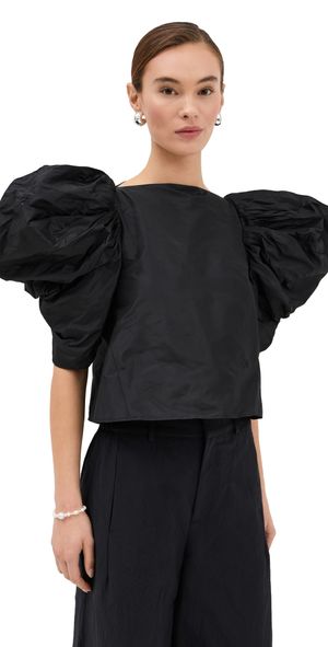 Nackiye Lolita Silk Top Noir 38