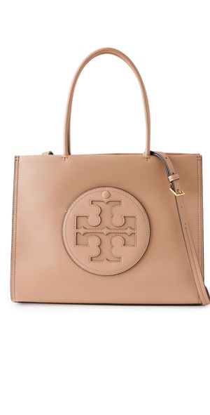 Tory Burch Small Ella Bio Tote Light Sand One Size