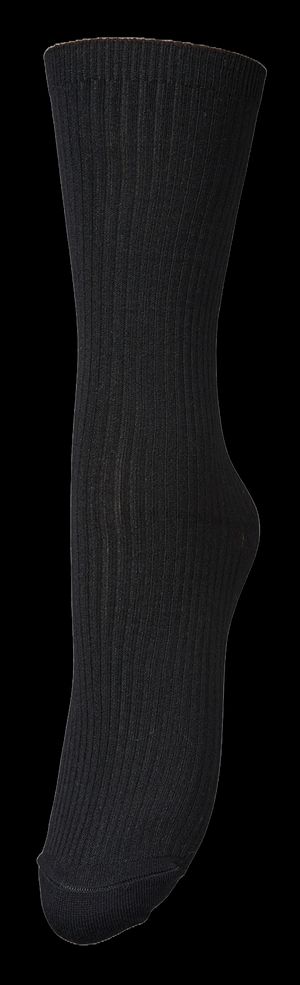 Becksondergaard - Chausettes en maille côtelée - Taille 39/41 - Noir