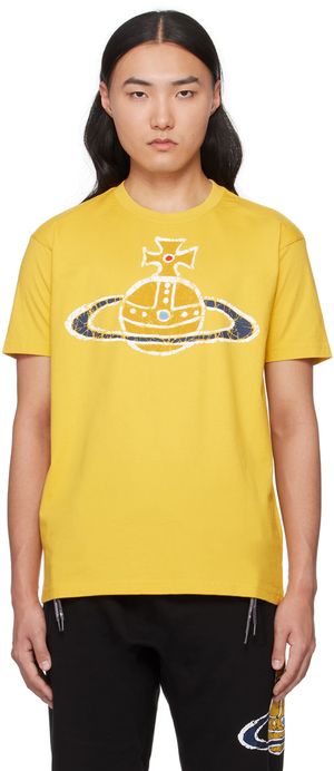 Vivienne Westwood Yellow Time Machine T-Shirt