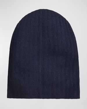 Men's Cashmere Slouchy Beanie Hat