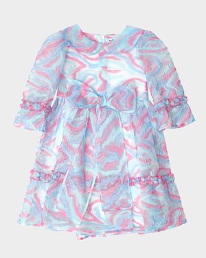 Girl's Dreamy Organza Dress, Size 3T-10