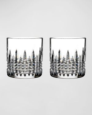 Lismore Diamond Straight Sided Tumblers 6 oz., Set of 2