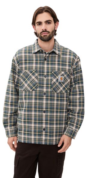 Carhartt WIP Cronyn Shirt Jac Cronyn Check/Dark Navy XXL