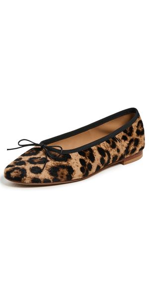 Mansur Gavriel Dance Ballerina Flats Leopard/Black 35