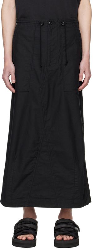 NEEDLES Jupe bourgeron midi noire