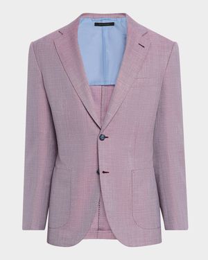 Men's Herringbone Blazer