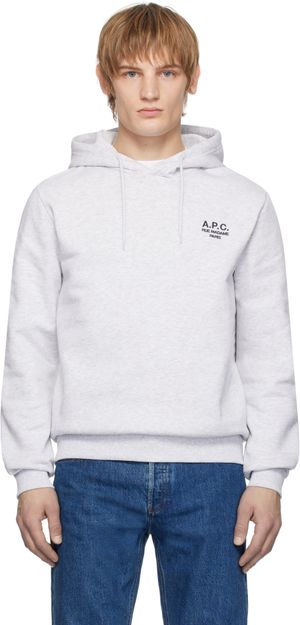 A.P.C. Gray Standard Rue Madame Hoodie