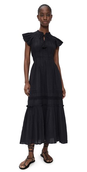 Cleobella Indira Ankle Dress Black XS