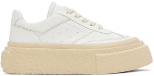 MM6 Maison Margiela White Chunky Gambetta Sneakers