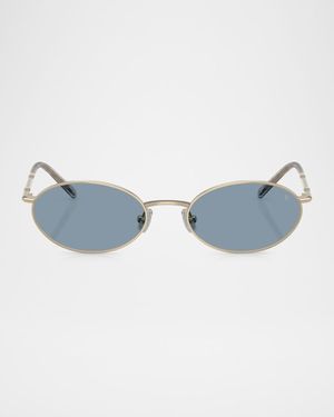 BC2006ST Oval Titanium Sunglasses