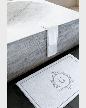Egoist "G" Monogrammed Bath Rug