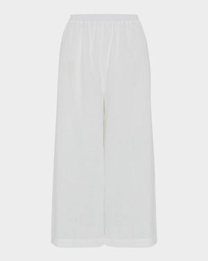Flared Linen Culottes