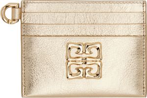 Givenchy Gold 4G Liquid Card Holder