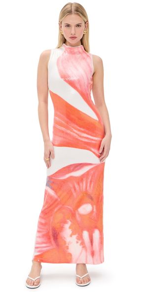 Significant Other Lucinda Maxi Dress Tangerine Bloom 6