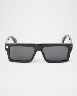 Men's Chandler Acetate Rectangle Sunglasses