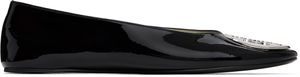Tory Burch Ballerines Reva noires exclusives à SSENSE