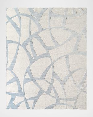 Ombre Hand-Knotted Rug, 10' x 14'