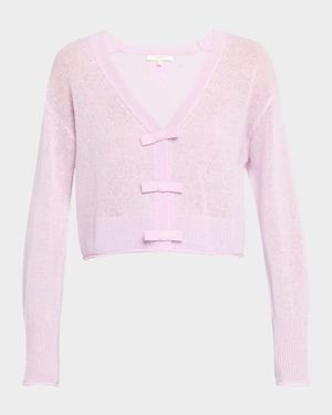 Luisella Lightweight Cashmere Cardigan