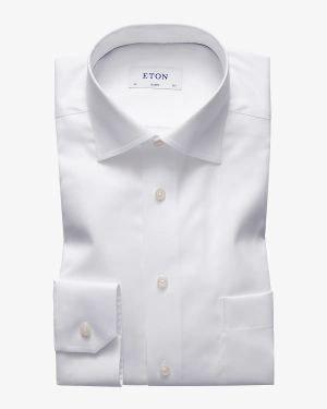 Men's Classic-Fit Twill Dress Shirt