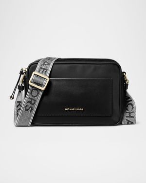 Jet Set Large Nylon Garbardine Crossbody Bag