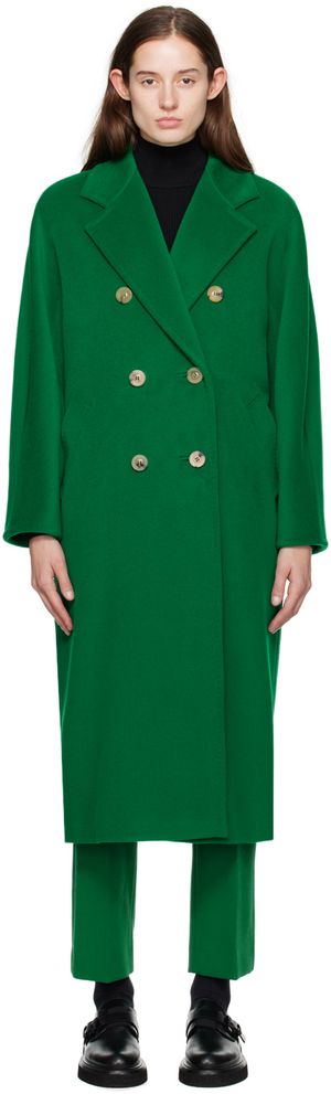 Max Mara Manteau Madame vert