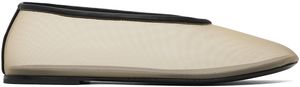 KHAITE Ballerines Marcy beiges
