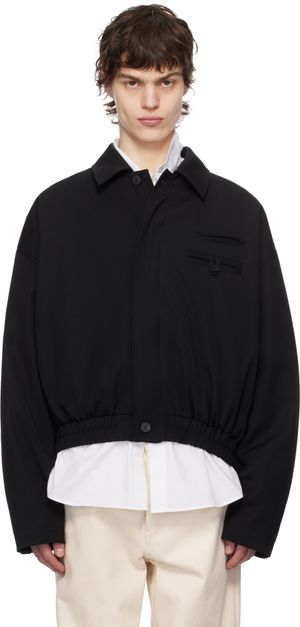 JACQUEMUS Black La Croisière 'The Melao' Jacket