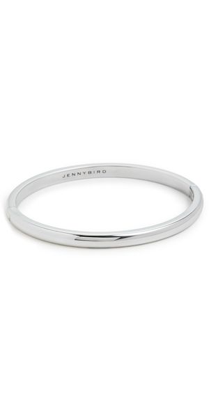 JENNY BIRD Remi Bangle Platinum One Size