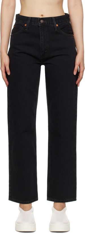 Levi's Black Dad Jeans