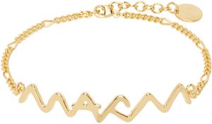 Marni Gold 'Marni' Symbol Bracelet