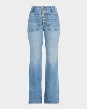 The Stretch Lou Kick-Flare Jeans