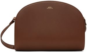 A.P.C. Tan Demi-Lune Bag