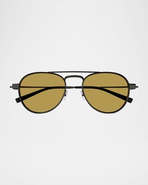Men's SL 708M Metal Round Sunglasses