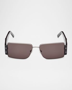 Men's MW0012M Metal Rectangle Sunglasses