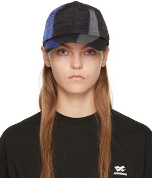 ADER error Black & Blue Paneled Cap