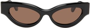 Nanushka Lunettes de soleil Trysta noires