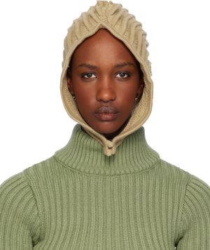 Isa Boulder Beige Cayon Wave Baby Beanie