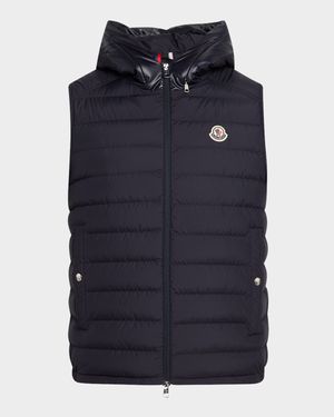 Men's Bourget Hooded Down Vest