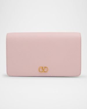 VLOGO Flap Leather Wallet