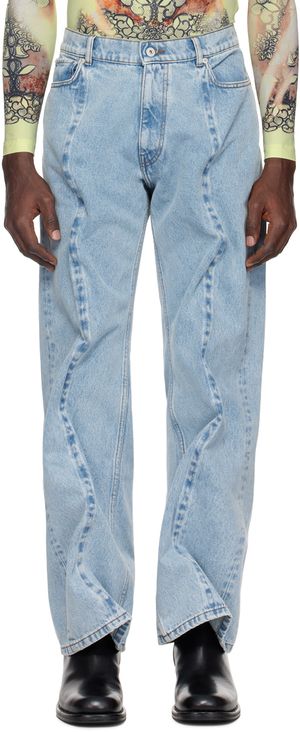Y/Project Blue Wire jeans