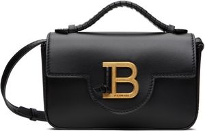 Balmain Black B-Buzz Mini Leather Bag